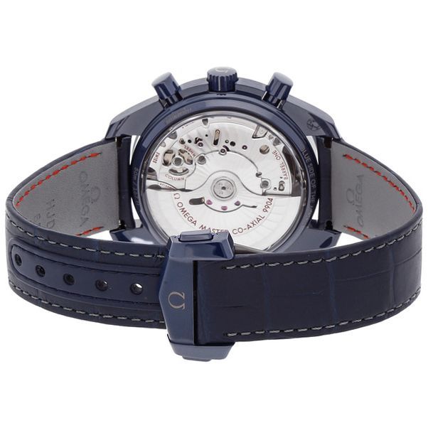  Đồng Hồ Nam Omega Speedmaster Blue Ceramic Dial Automatic Men's Moonphase Watch 'Blue' 