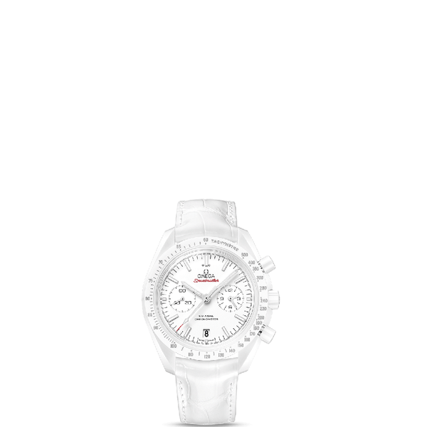  Đồng Hồ Nam Omega Speedmaster Moonwatch White Side of the Moon Men's Watch 'White' 