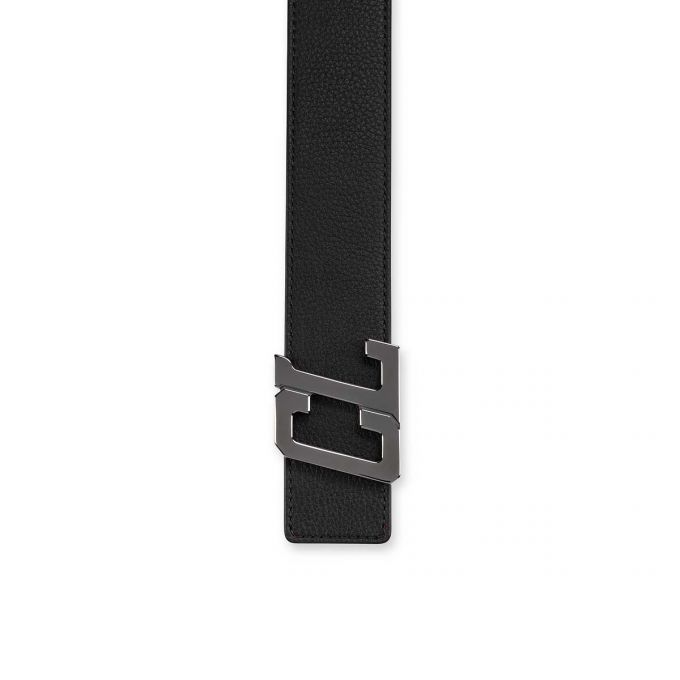  Thắt Lưng Nam Christian Louboutin Happy Rui Cl Logo 'Gun Metal' 