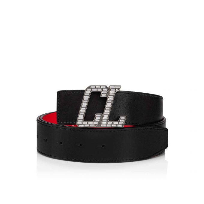  Thắt Lưng Nam Christian Louboutin Happy Rui Cl Logo Summer 22 'Black' 