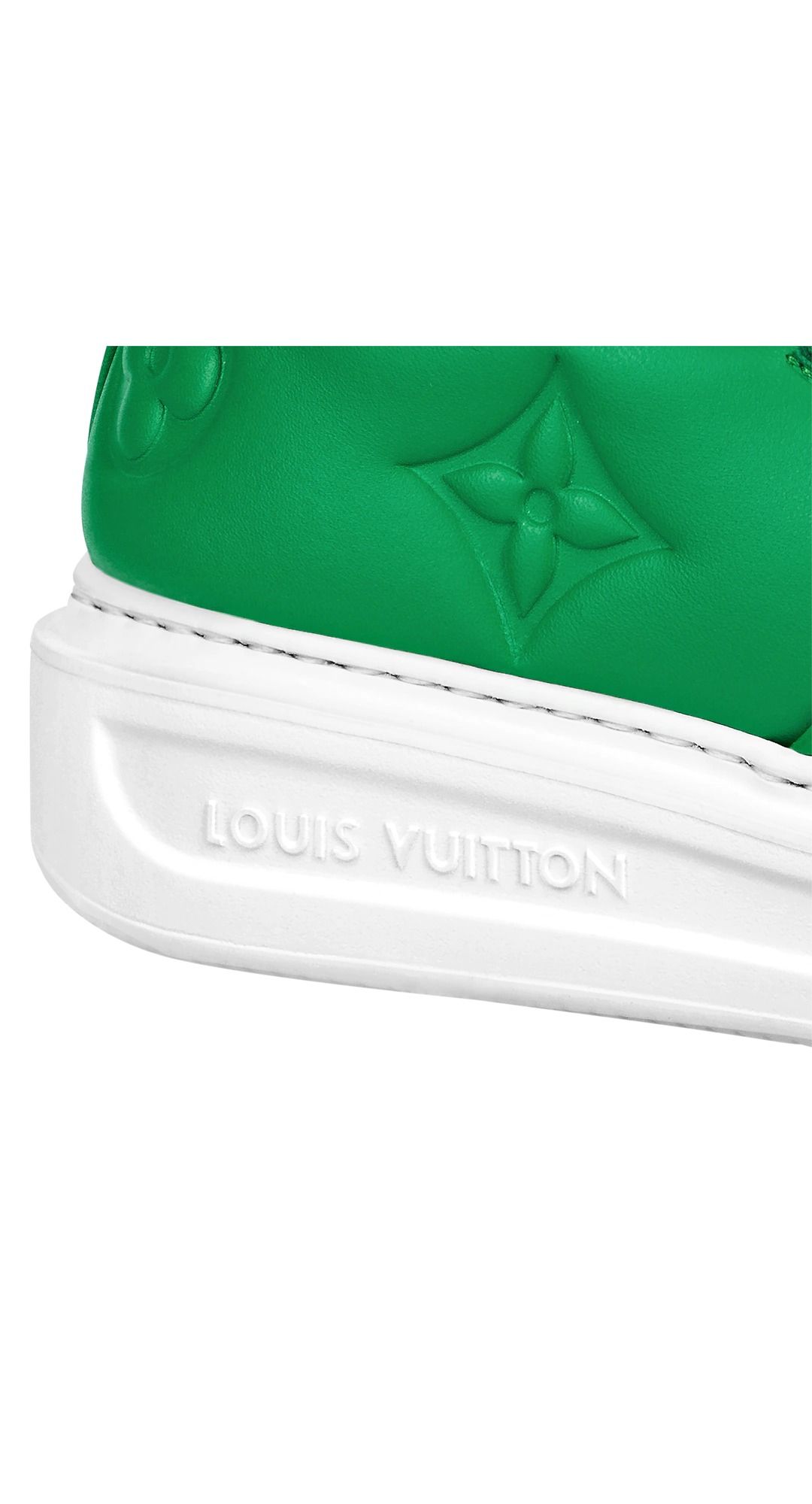 Giày Nam Louis Vuitton Beverly Hills Slip On Trainers 'Green