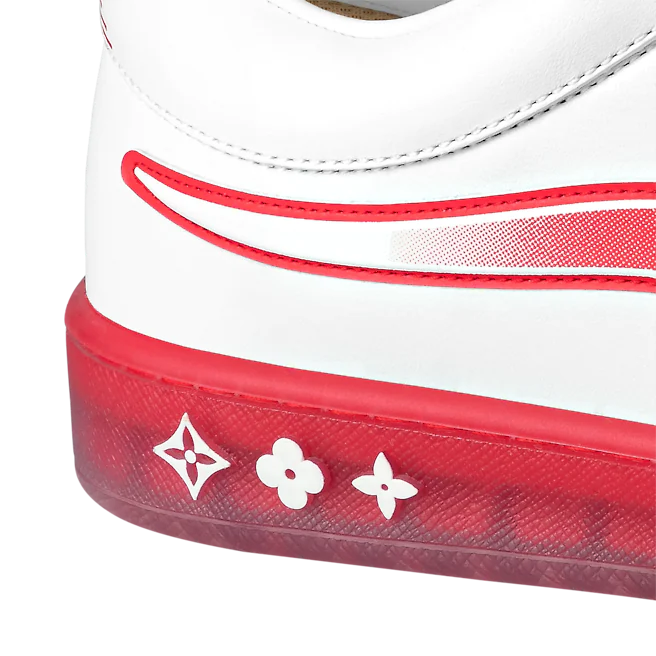  Giày Nam Louis Vuitton Luxembourg Samothrace Trainers 'Red Monogram' 