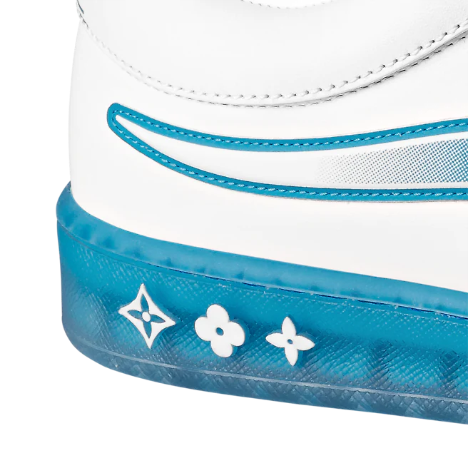  Giày Nam Louis Vuitton Luxembourg Samothrace Trainers 'Blue Monogram' 