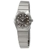  Đồng Hồ Nữ OMEGA Constellation Manhattan Diamond 'Grey' Dial Ladies 