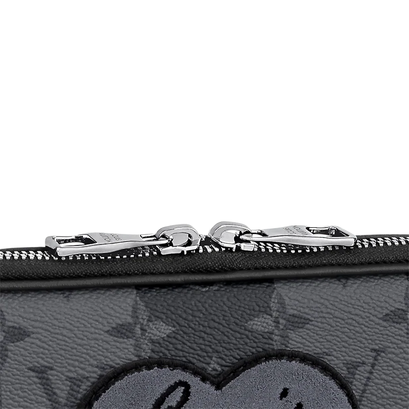  Túi Nam Louis Vuitton New Sling Monogram Stripes 'Eclipse Canvas' 