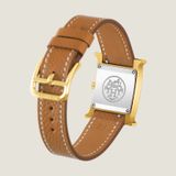  Đồng Hồ Nữ Hermes Heure H Watch Small Model 'Gold Chestnut' 