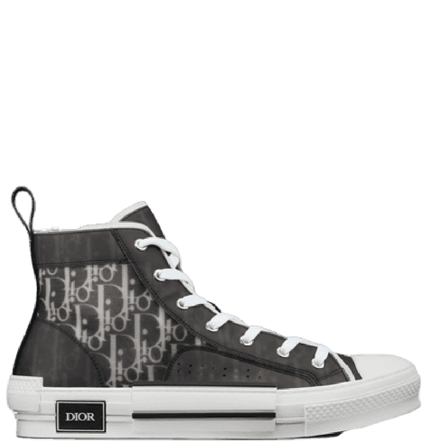 Giày Dior B23 Hightop Sneaker 'Dior Oblique Canvas' 3SH118YJPH961