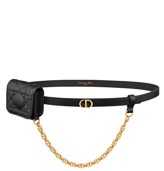  Thắt Lưng Nữ Dior Caro Belt With Removable Belts 'Black' 