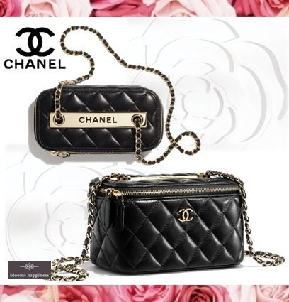  Túi Nữ Chanel Classic Trendy Box On Chain 'Black' 
