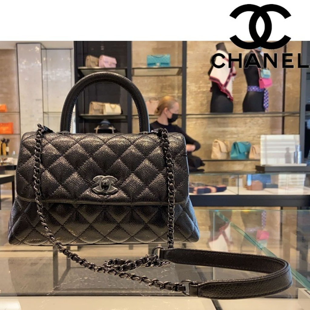 Túi Nữ Chanel Small Coco Handle Bag 'Black' A92990-B03403-94305 – LUXITY Túi Nữ Chanel Small Coco Handle Bag 'Black' A92990-B03403-94305 – LUXITY