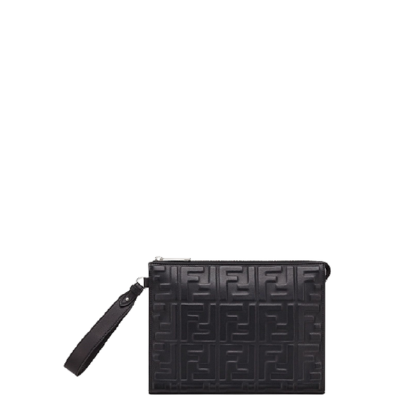  Túi Nam Fendi Flat Pouch 'Black' 