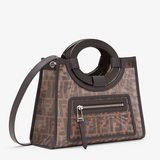  Túi Nữ Fendi Handbags Runaway 'Brown' 