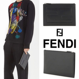  Túi Nam Fendi Baguette Big Pouch 'Black' 