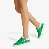  Giày Jimmy Choo Nữ Osaka Lace Up 'Green' 