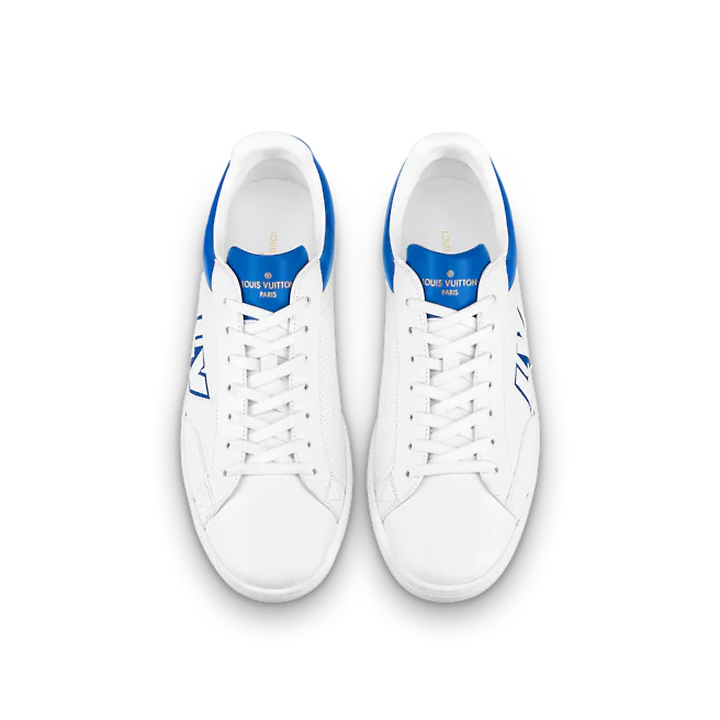  Giày Nam Louis Vuitton Luxembourg Trainers 'Blue' 