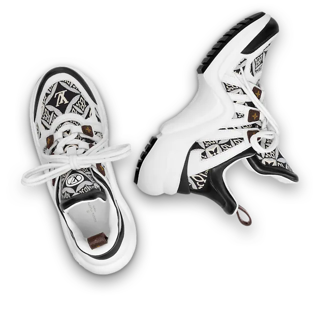  Giày Nữ Louis Vuitton Lv Archlight Trainers 'Grey' 