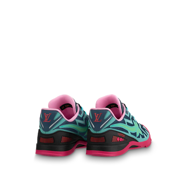  Giày Nam Louis Vuitton Lv Sprint Trainers 'Rose' 