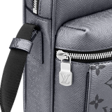  Túi Nam Louis Vuitton Outdoor Messenger 'Silver' 