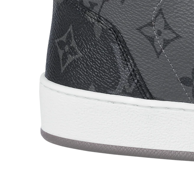  Giày Nam Louis Vuitton Rivoli Boot Monogram 'Grey' 