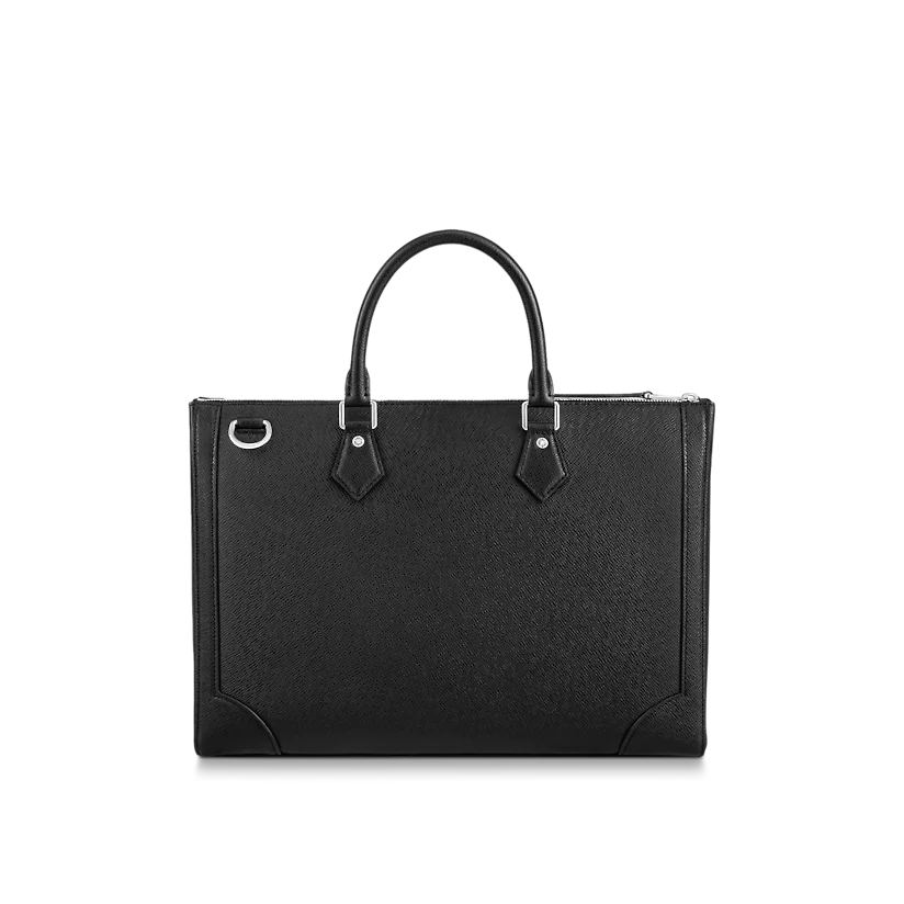  Túi Nam Louis Vuitton Slim Briefcase 'Black Taiga Leather' 