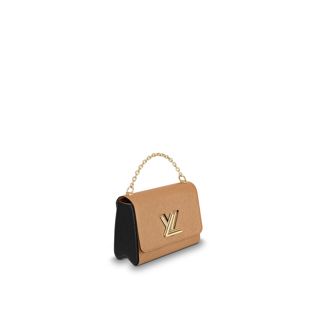  Túi Nữ Louis Vuitton Twist MM Epi 'Camel Light Brown' 