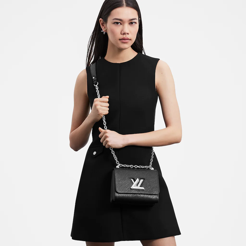  Túi Nữ Louis Vuitton Twist PM Epi 'Black' 