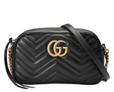  Túi Gucci GG Marmont Matelassé Shoulder Bag Black Leather 