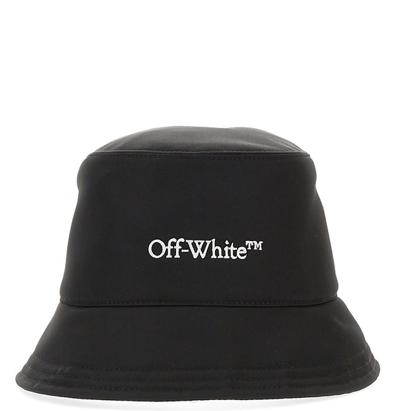 Mũ Nữ Off-White Nylon Bucket 'Black' 