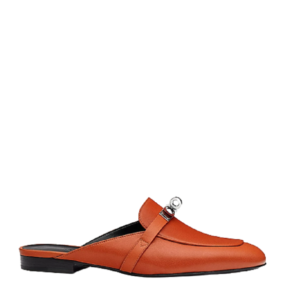  Giày Nữ Hermes Oz Mule Marron Cuivre 