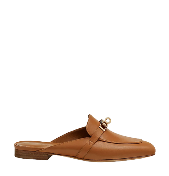  Giày Nữ Hermes Oz Mule Naturel 