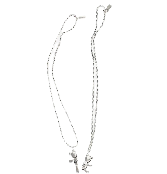  Dây Chuyền Marc Jacobs Friendship Necklace Set 'Silver' 