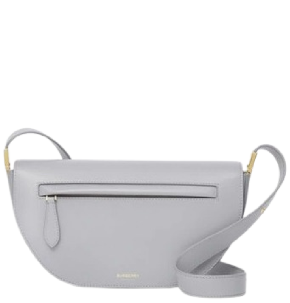  Túi Nữ Burberry Small Leather Olympia Bag 'Heather Melange' 