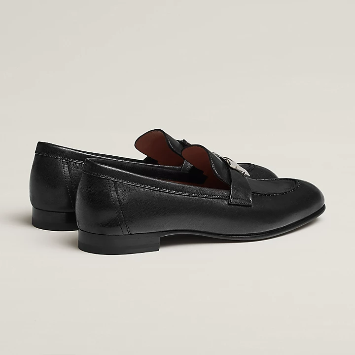  Giày Nữ Hermes Paris Loafer 'Noir' 