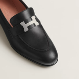  Giày Nữ Hermes Paris Loafer 'Noir' 