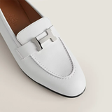  Giày Nữ Hermes Paris Loafer 'Blanc' 