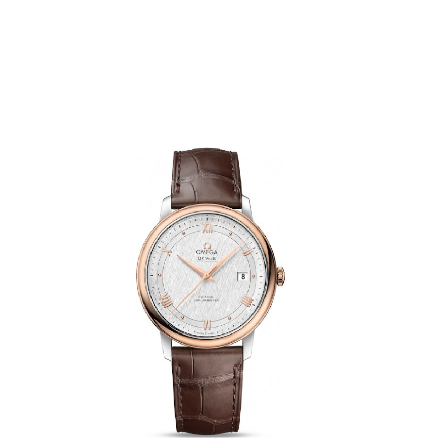  Đồng Hồ Nam OMEGA De Ville Prestige Automatic Silver Dial 