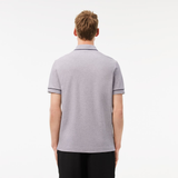  Áo Nam Lacoste Regular Fit Paris Stretch Piqué 'Grey' 