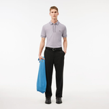  Áo Nam Lacoste Regular Fit Paris Stretch Piqué 'Grey' 