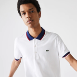  Áo Nam Lacoste Color Matching Polo 'White' 