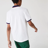  Áo Nam Lacoste Color Matching Polo 'White' 