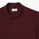  Áo Nam Lacoste Paris Regular Stretch Cotton Piqué 'Red' 