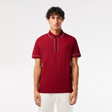  Áo Nam Lacoste Regular Fit Paris Stretch Piqué 'Red' 