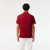  Áo Nam Lacoste Regular Fit Paris Stretch Piqué 'Red' 