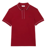  Áo Nam Lacoste Regular Fit Paris Stretch Piqué 'Red' 