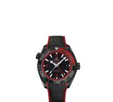  Đồng Hồ Nam Omega Seamaster Planet Ocean Black Dial Coke Bezel 'Black Red' 