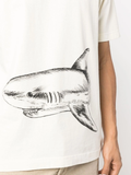  Áo Nam Palm Angels Broken Shark Classic 'White' 
