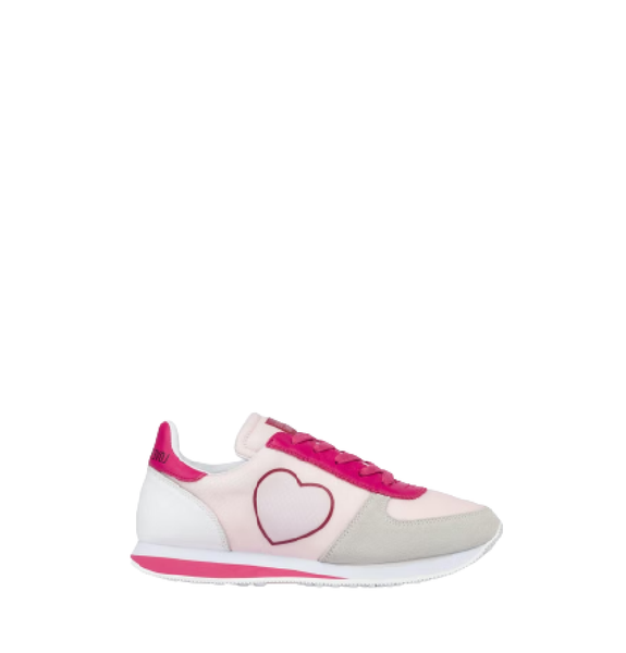  Giày Moschino Nữ Walk Love Running 'Pink' 