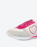  Giày Moschino Nữ Walk Love Running 'Pink' 