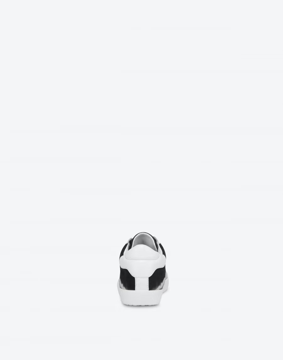  Giày Moschino Nữ Tie Dye Canvas 'Black' 