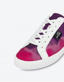  Giày Moschino Nữ Tie Dye Canvas 'Fuchsia' 